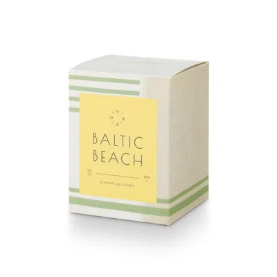Illume Fjord & Form Baltic Beach Candle In White