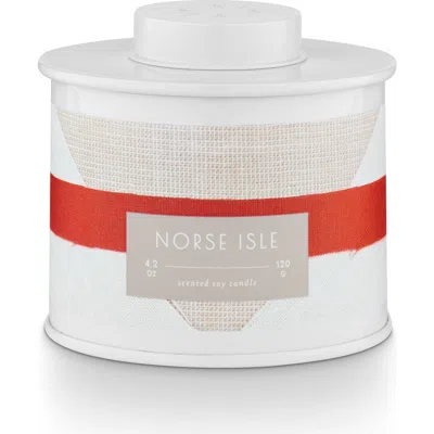 Illume ® Fjord & Form Norse Isle Marine Tin In White