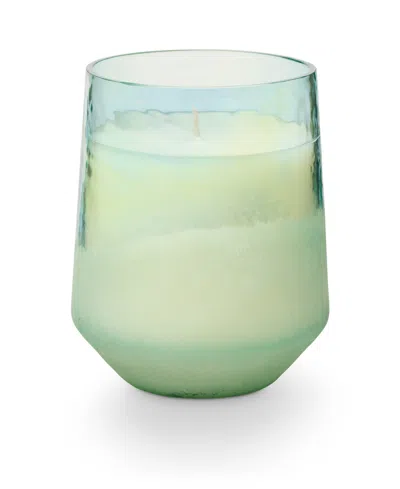 Illume Fresh Sea Salt Baltic Glass Candle, 13 Oz. In Seafoam Green