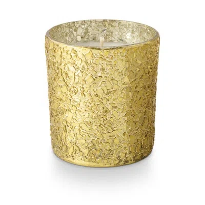 Illume Glittering Garland Glitter Glass Candle In Gold