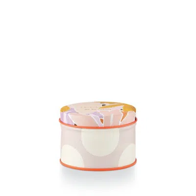 Illume ® Go Be Lovely Lavender La Small Fleur Tin Candle In Orange
