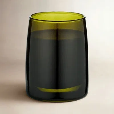 Illume Holiday Glace Spiced Pear Boxed Glass Candle In Green
