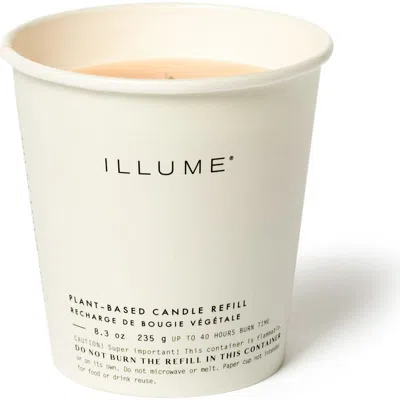 Illume ®  Beautifully Done Essentials Coconut Milk Mango Scented Candle Refill In White