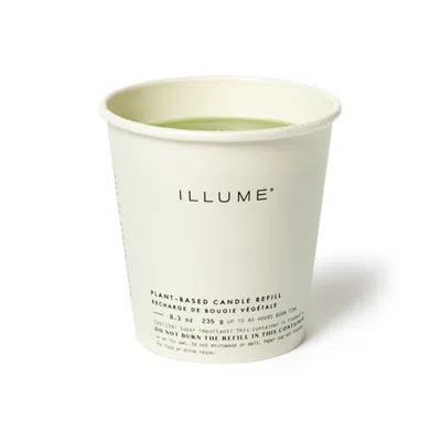 Illume ®  Beautifully Done Essentials Hinoki Sage Scented Candle Refill In White