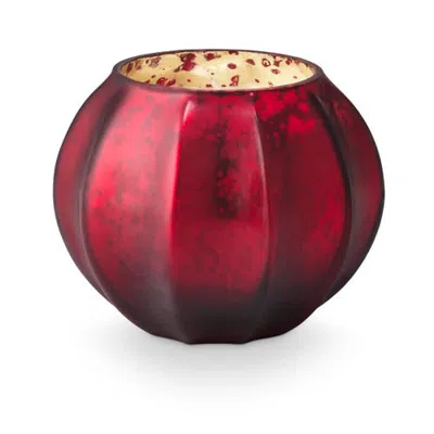 Illume ®  Beautifully Done Seasonal Crimson Woods Mercury Pumpkin In Red