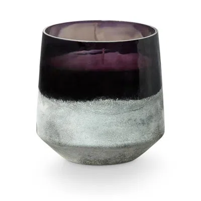 Illume ®  Beautifully Done Seasonal Midnight Pumpkin Baltic Glass Candle In Multi