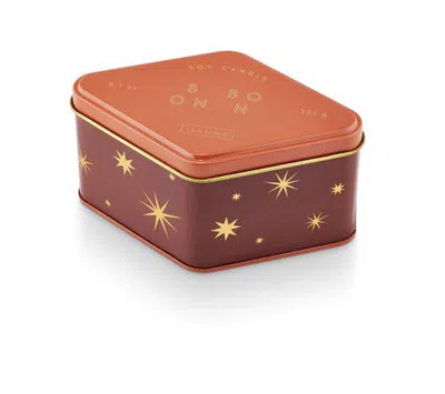 Illume ®  Bon Bon Mini Tin Candle In Brown