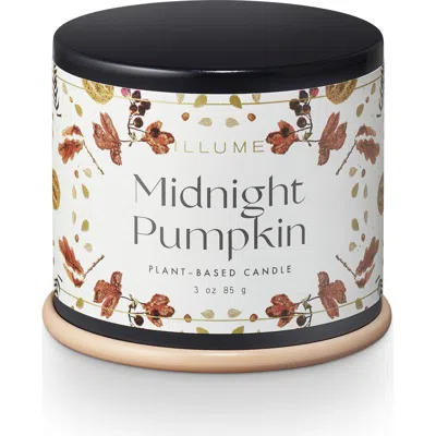 Illume ®  Noble Holiday Collection Midnight Pumpkin Demi Vanity Tin Candle In Multi