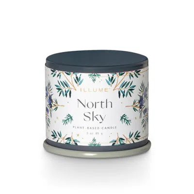 Illume ®  Vanity Tin Candle, North Sky In Blue