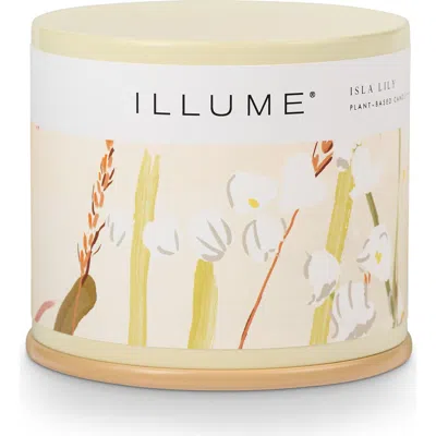 Illume ® Large Tin Candle In White
