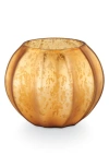 Illume ® Mercury Leaves Glass Candle In Gold