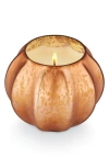 Illume ® Mercury Leaves Glass Candle In Orange