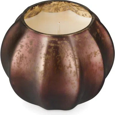 Illume ® Midnight Pumpkin Mercury Glass Pumpkin Candle In Brown
