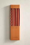 Illume Mixed Silhouette Tapers, Set Of 3 Terracotta In Brown