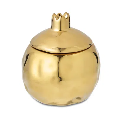 Illume Pomme Rouge Pomegranate Candle, 7.8 Oz. In Gold