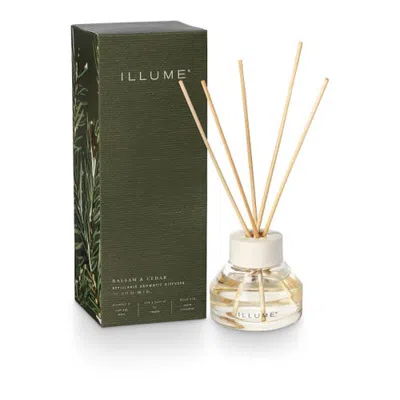 Illume ® Refillable Aromatic Diffuser, Balsam & Cedar In Green