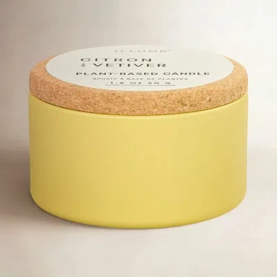 Illume Verde Citron & Vetiver Candle In Vetiver;citron
