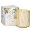 Illume Winter White Small Crackle Glass Candle, 8.3 Oz. In Neutral