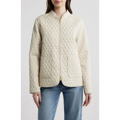 Ilse Jacobsen Ally 07 Quilted Jacket In Neutral