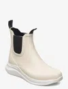 Ilse Jacobsen Ankle Rubber Boot In Milk Creme In Multi