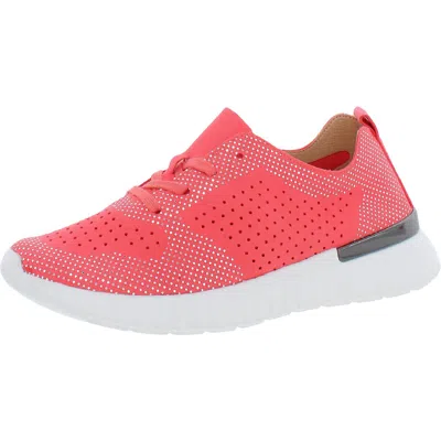 Ilse Jacobsen Bhfo Womens Faux Suede Lifestyle Casual And Fashion Sneakers In Pink