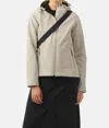 Ilse Jacobsen Daybreak Rain Jacket In Bleached Sand In Multi