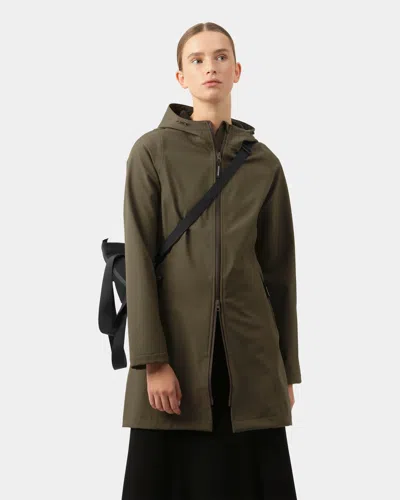 Ilse Jacobsen Daybreak Womens Softshell Raincoat In Green
