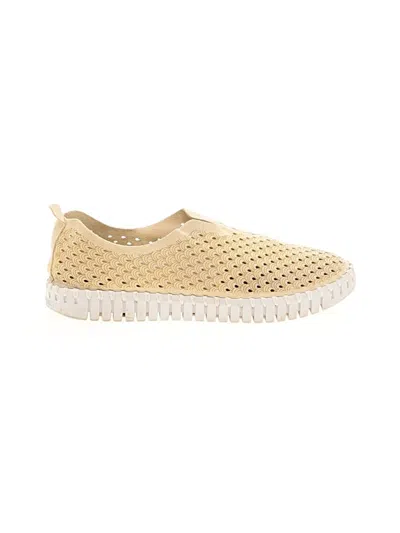 Pre-owned Ilse Jacobsen Flats In Gold