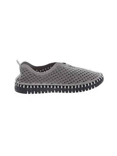 Pre-owned Ilse Jacobsen Flats In Gray
