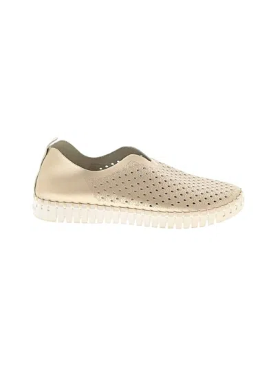 Pre-owned Ilse Jacobsen Flats In Ivory