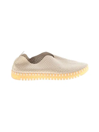 Pre-owned Ilse Jacobsen Flats In Ivory