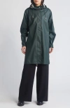 Ilse Jacobsen Hooded Raincoat In Beetle