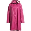 Ilse Jacobsen Hooded Raincoat In Pink