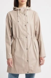 Ilse Jacobsen Hooded Waterproof Raincoat In Multi
