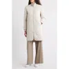 Ilse Jacobsen Isle Jacobsen Long Quilted Jacket In White