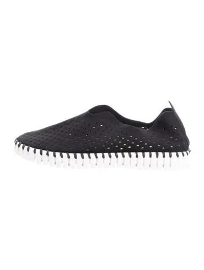 Pre-owned Ilse Jacobsen Mesh Sneakers In Blue