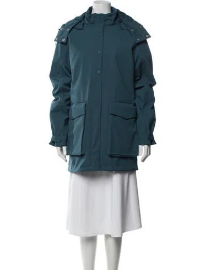 Pre-owned Ilse Jacobsen Parka In Blue