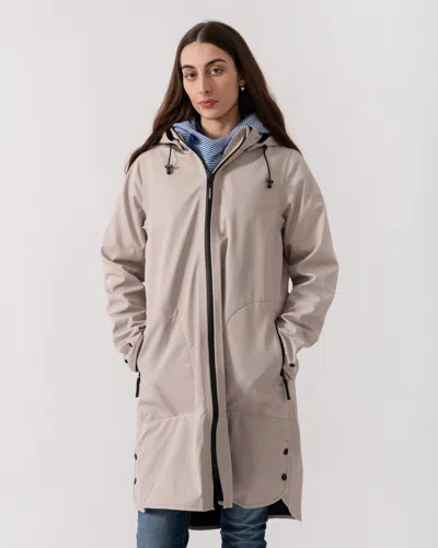 Ilse Jacobsen Rain Womens A-line Softshell Raincoat In Pink