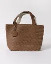 Ilse Jacobsen Reversible Braided Shopper In Brown