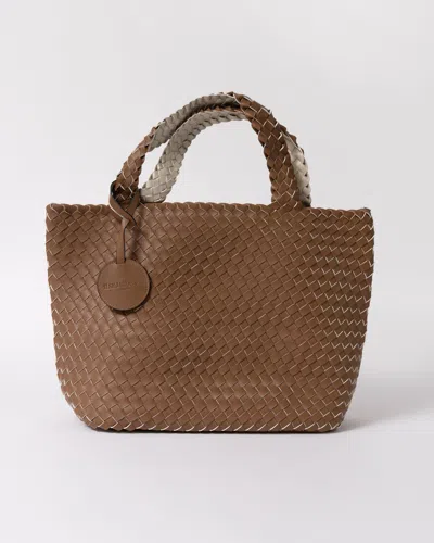 Ilse Jacobsen Reversible Braided Shopper In Brown