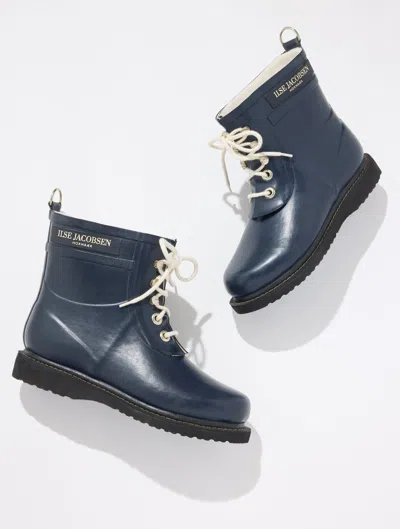 Ilse Jacobsen Rub 02 Rain Boots - Dark Indigo - 5m Talbots