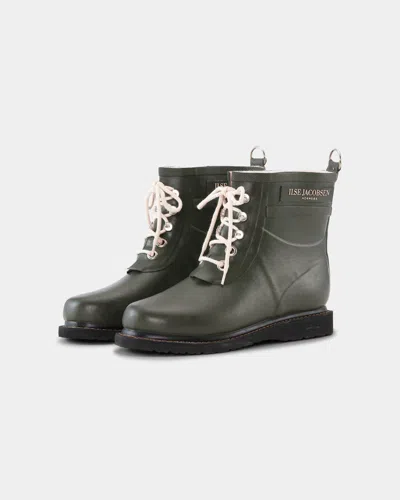 Ilse Jacobsen Rub Womens Laced Short Rubber Boots