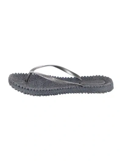 Pre-owned Ilse Jacobsen Rubber Glitter Accents In Blue