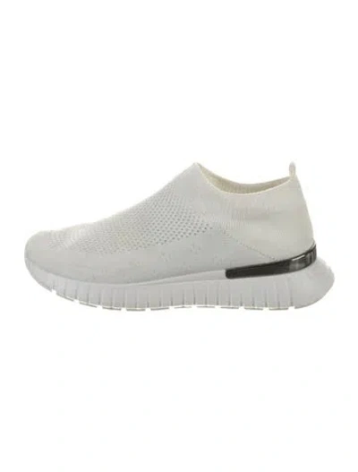 Pre-owned Ilse Jacobsen Sock Sneakers In White