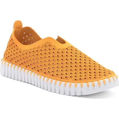 Ilse Jacobsen Tulip 139 Perforated Slip-on Sneaker