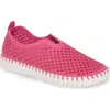 Ilse Jacobsen Tulip 139 Perforated Slip-on Sneaker In Adobe Rose
