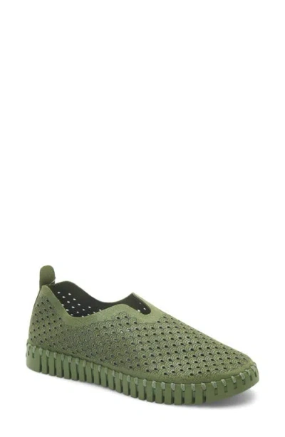 Ilse Jacobsen Tulip 3224 Slip-on Sneaker In Green