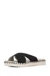 Ilse Jacobsen Tulip Criss-cross Sandal In Black In Black