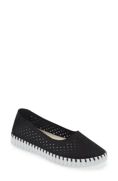 Ilse Jacobsen Tulip Slip-on Sneaker In Black