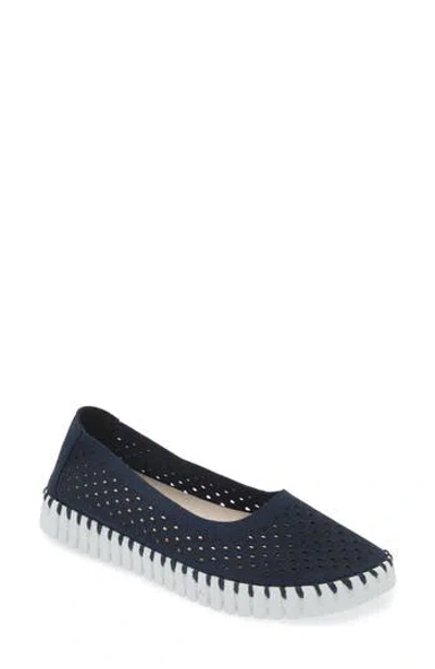 Ilse Jacobsen Tulip Slip-on Sneaker In Dark Indigo